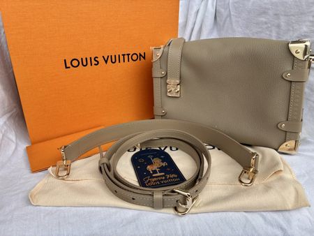 Louis Vuitton - side trunk - taupe, NEU