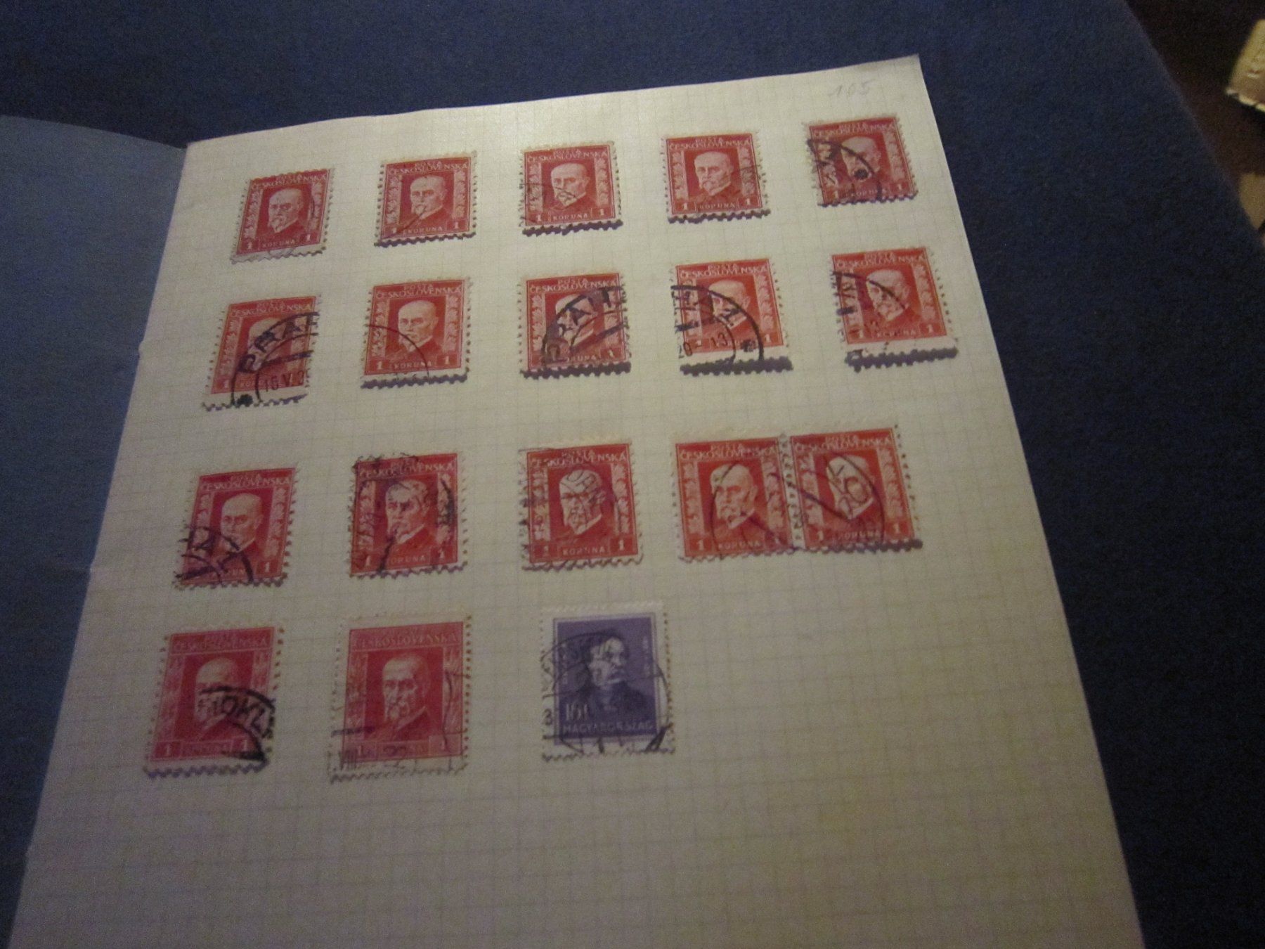 Alle Briefmarken: Büchlein mit Marken Tschekoslavokei – Gebraucht aus Giubiasco von sal_9j6w 2