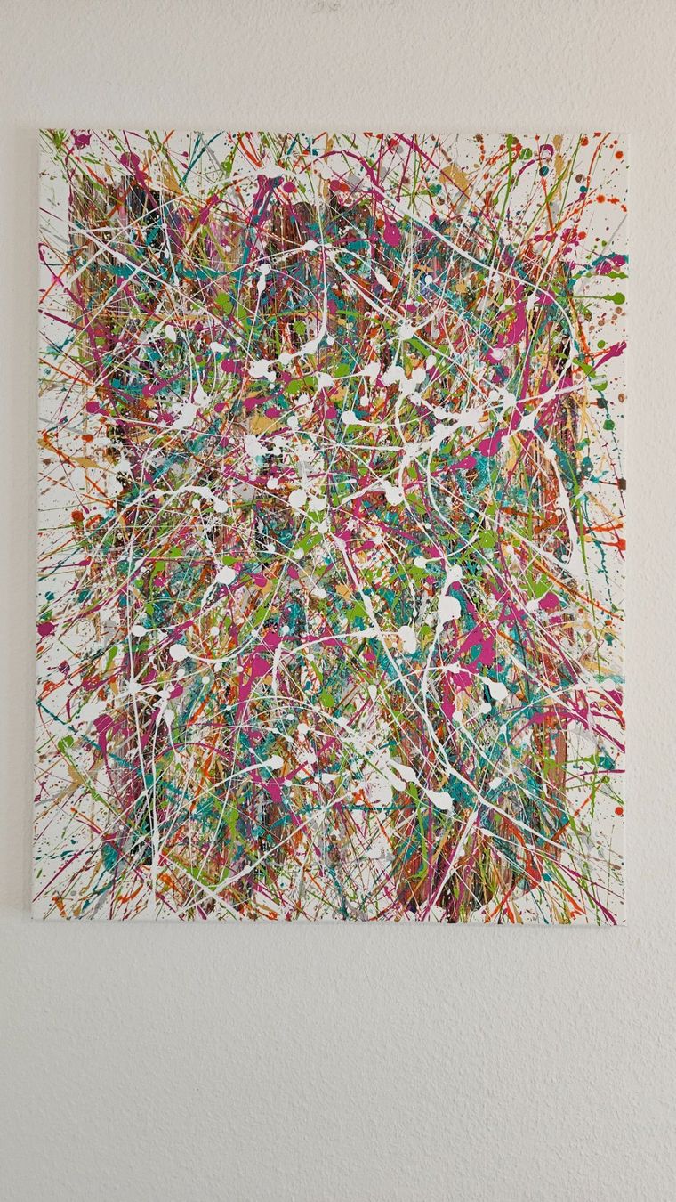 Gemälde: Tableau abstrait unique, fait main - Art moderne! – Neu (gemäss Beschreibung) aus Le Locle von fab_c9hh