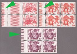 1979 VOLKSBRÄUCHE_Viererblocks **_RAUTENRAND unterbrochen !!