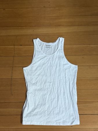 Weiss Achselshirt Gr. S, Jack & Jones, Sommer-Basics!