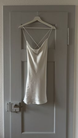 Rückenfreies weisses Sommerkleid Gr. XS oder S von Zara