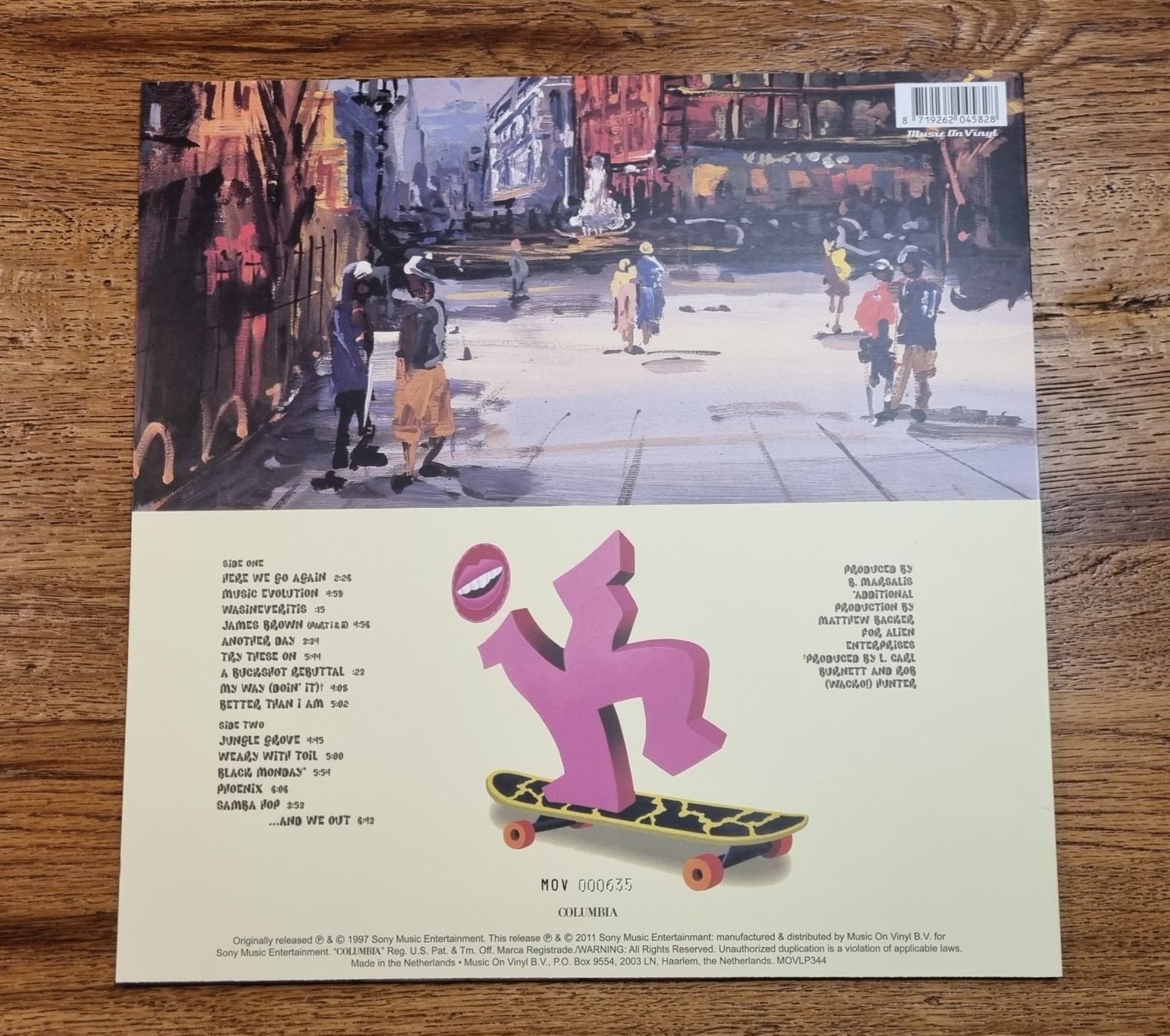 Dischi in vinile: BUCKSHOT LEFONQUE - "Music Evolution" - Vinyl – Usato da Hedingen venduto da guarder 1