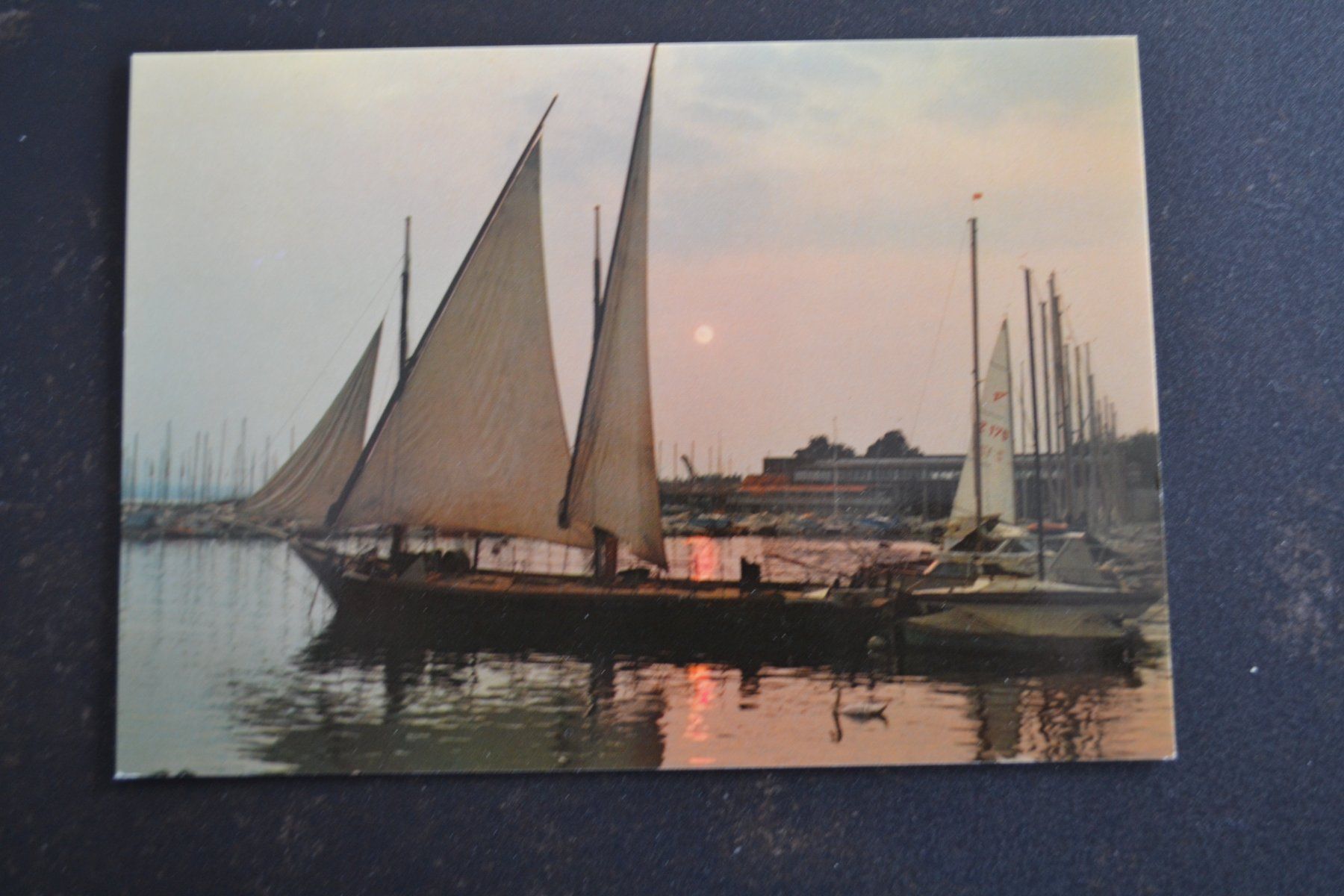 Cartoline postali: AK Barque La Vaudoise Lac Leman – Usato da Beinwil am See venduto da kajak55