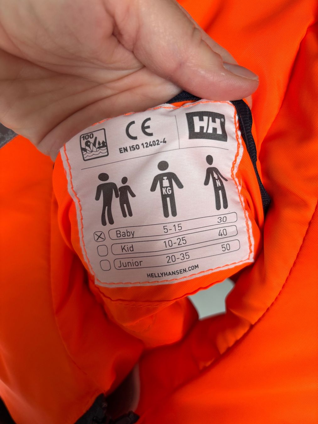 Helly Hansen Gilets de sauvetage: Infant Helly Hansen life jacket 5-15kg – D'occasion à Steinhausen par ChromeVintage 1