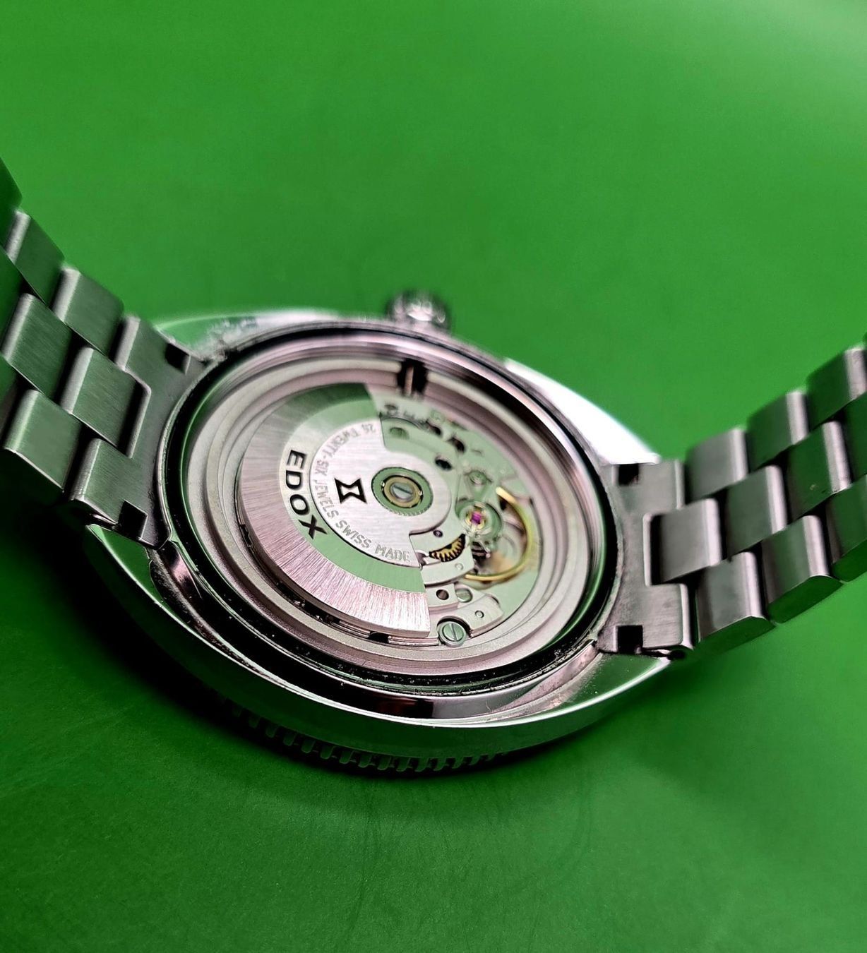 Edox Orologi: EDOX AUTOMATIC CHRONOMETER DATE HYDRO-SUB SWISS MADE SAPPHI – Nuovo e nell'imballaggio originale da Neftenbach venduto da Taschen-Uhren 2