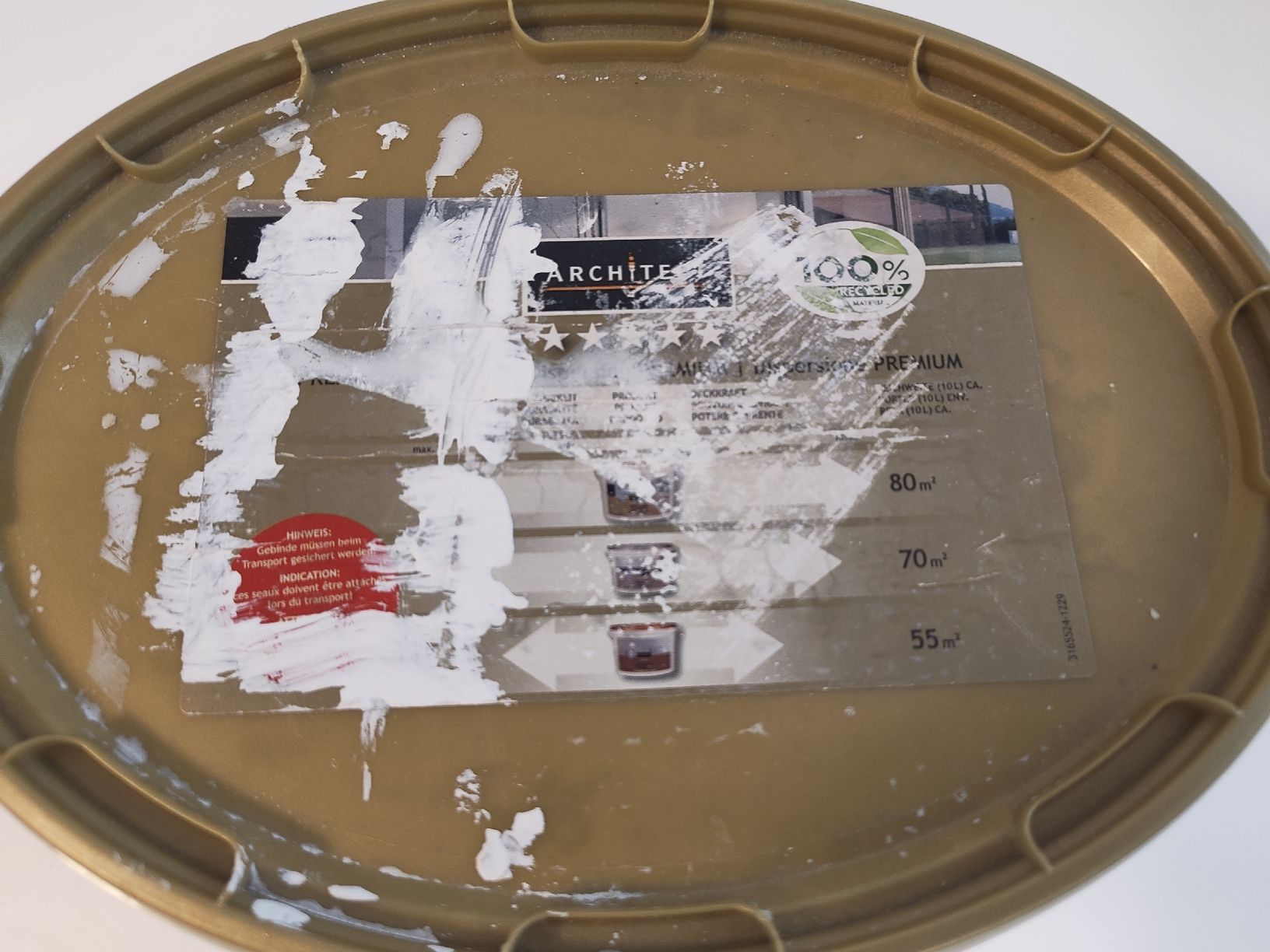 Colori: Farbe Architect Dispersion PREMIUM 2.5L Weiss Matt – Nuovo (secondo la descrizione) da Schaffhausen venduto da _ALEJNA_ 2