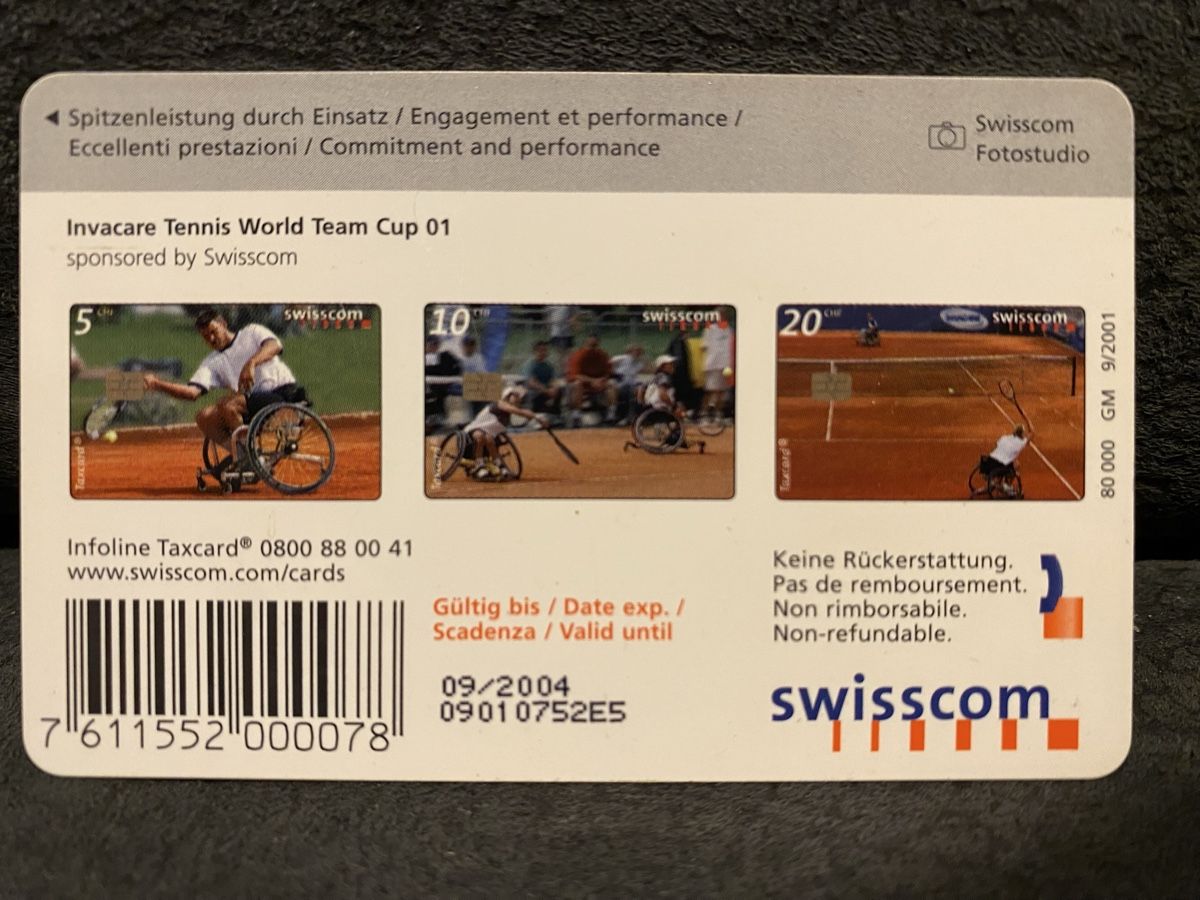 Schede telefoniche: Taxcard GM4 – Usato da Lausanne venduto da babacard10 1