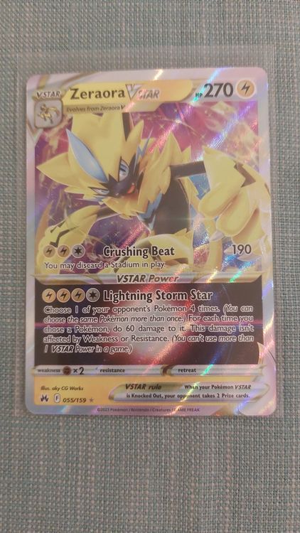 Zeraora Vstar Crown Zenith Kaufen Auf Ricardo