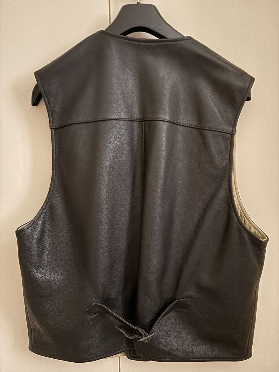 Gilet & Giacche: Leder Weste Quadro – Usato da Bellach venduto da Legdance 1