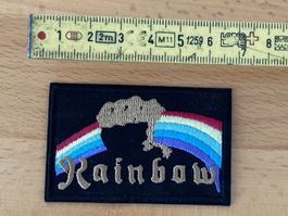 Rainbow Patch Aufnāher Punk Metal Rock Band