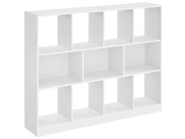 Bücherregal Standregal Aufbewahrungsregal 11 Fächer ELARA