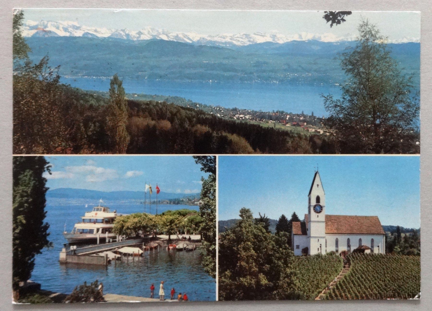 Ansichtskarten: Männedorf am Zürichsee – Gebraucht aus Fétigny von Billy2miny