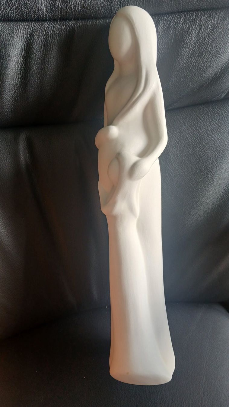Statuette: Schwangere mit Kind, Gilde Handwerk – Nuovo (secondo la descrizione) da Udligenswil venduto da Quarz2002 2