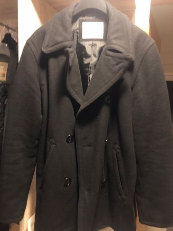 Herren Mantel , Herrenjacke, Old Navy Quality ,schwarz, Gr L