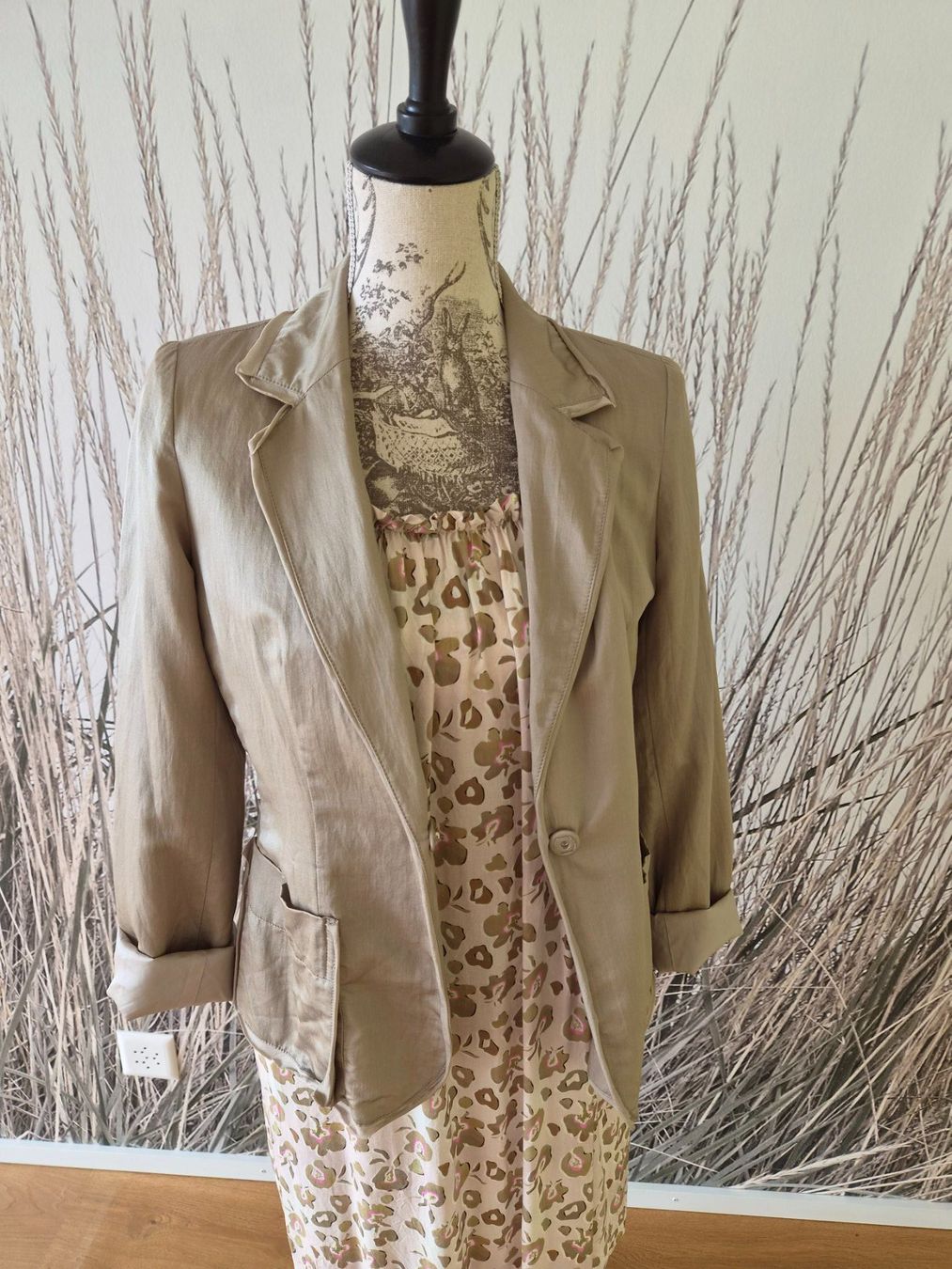 Giacche: Damen Blazer beige Grösse S – Usato da Spiegel b. Bern venduto da brand06