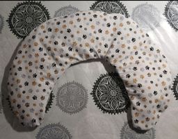 Selbstgemachtes Nackentraubenkernkissen 