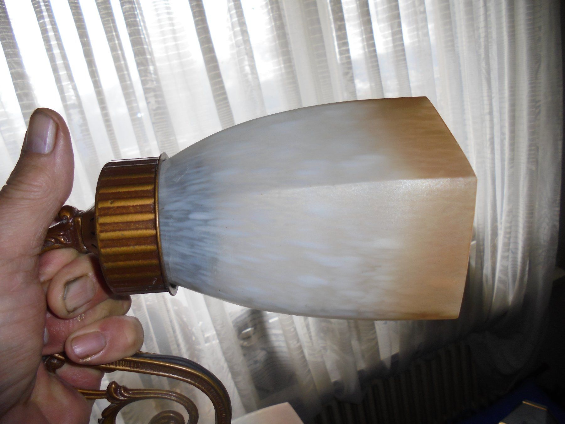 Lampadari & plafoniere: Alte Deckenlampe, ca. 1950 – Usato da Camorino venduto da Hunpete 6