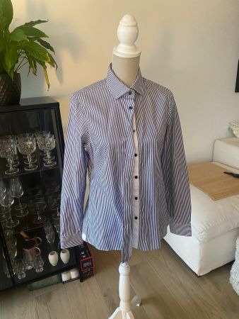 NEU Bluse gestreift von Harvest Gr M-L im Stil VanLaack Boss