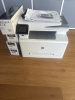 Laserdrucker HP Color LaserJet Pro mit Zubehör gebraucht