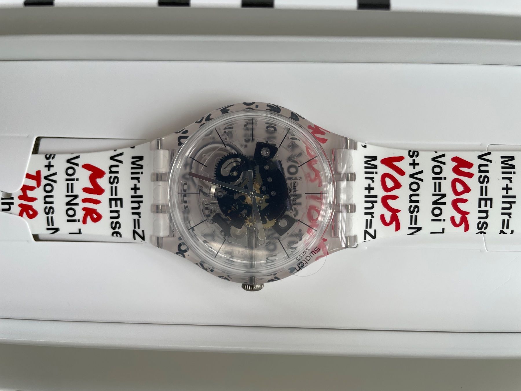 Swatch Orologi: Swatch Aktionärsuhr 2026 – Nuovo e nell'imballaggio originale da Neuenkirch venduto da dasgelbevelo