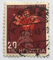 Nr.J 123 mit Vollstempel  Appenzell