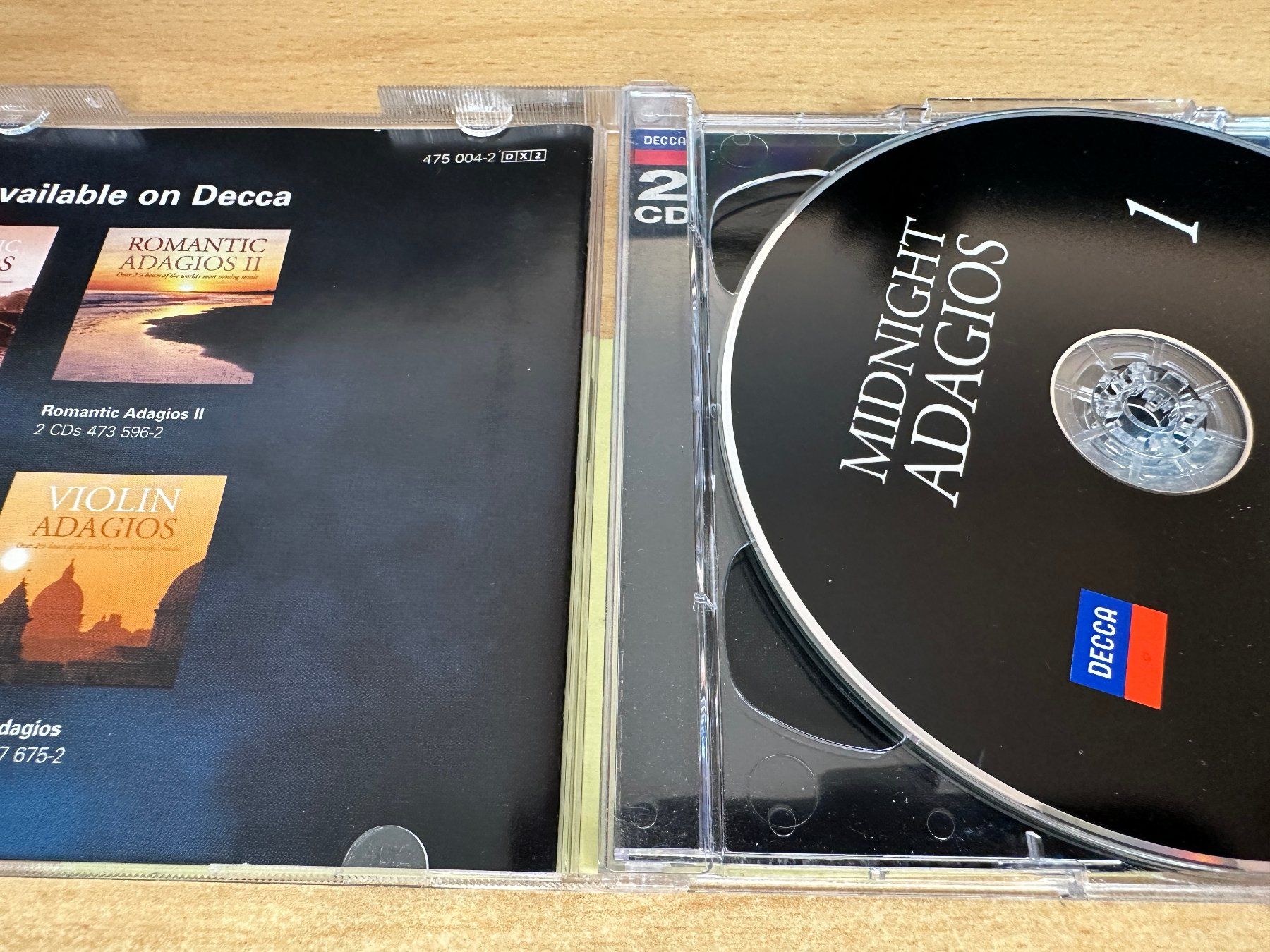 CD: I5 Various – Midnight Adagios - 2 CD – Usato da Rikon im Tösstal venduto da Alpenmutz 2