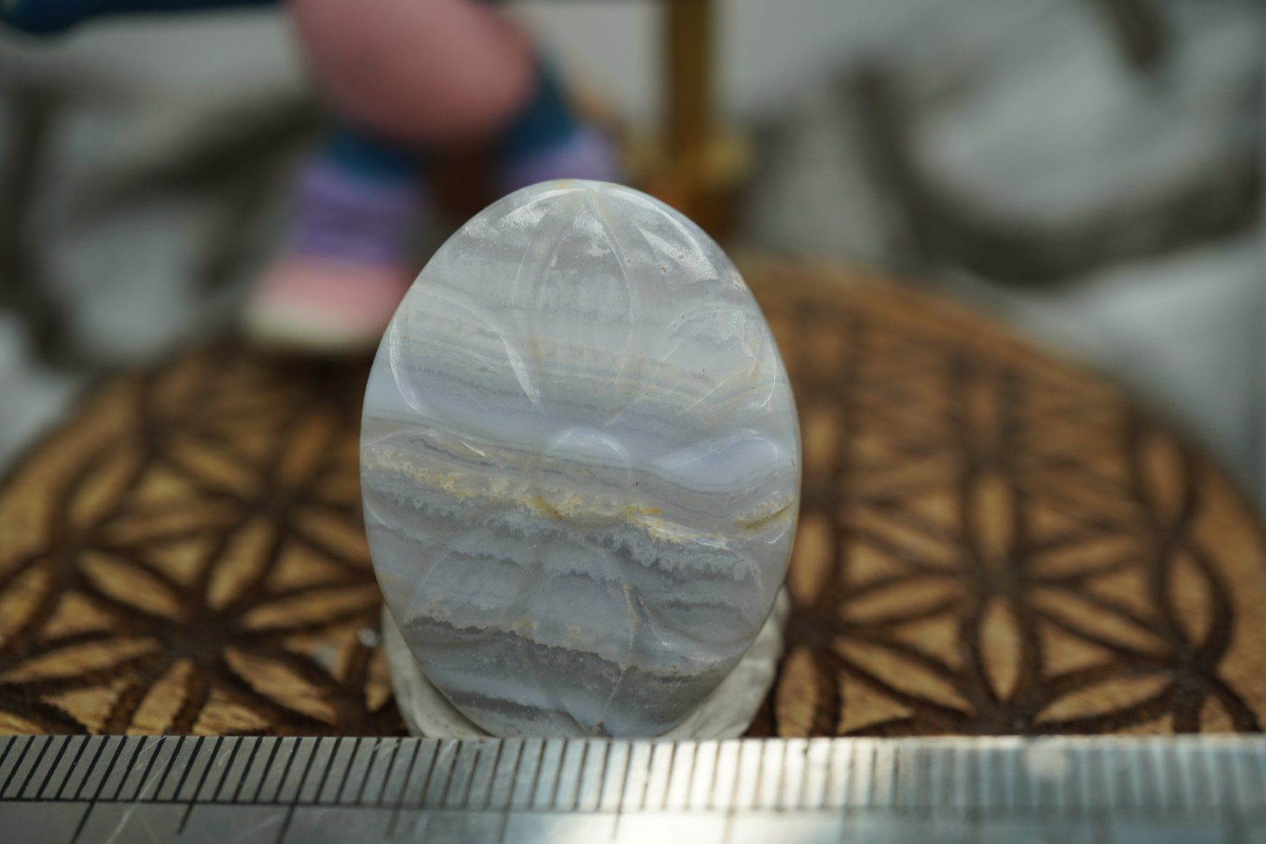 Mineralien & Heilsteine: Chalcedon   Blatt Geschnitzt  Cabochon   Ab 1.- – Neu und originalverpackt aus Eschenbach SG von topstone 2