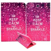 Hülle Etui Coque Case Book Cover für Samsung Galaxy TAB 4 8"