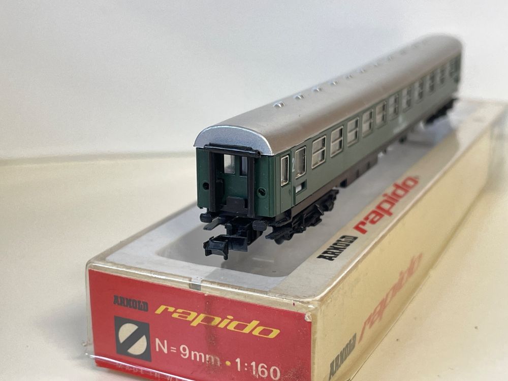 Roco H0 Schnellzugwagen 1./2. Klasse Der DR - Grünes Modell Für Modellbahn-Enthusiasten (Maßstab H0)