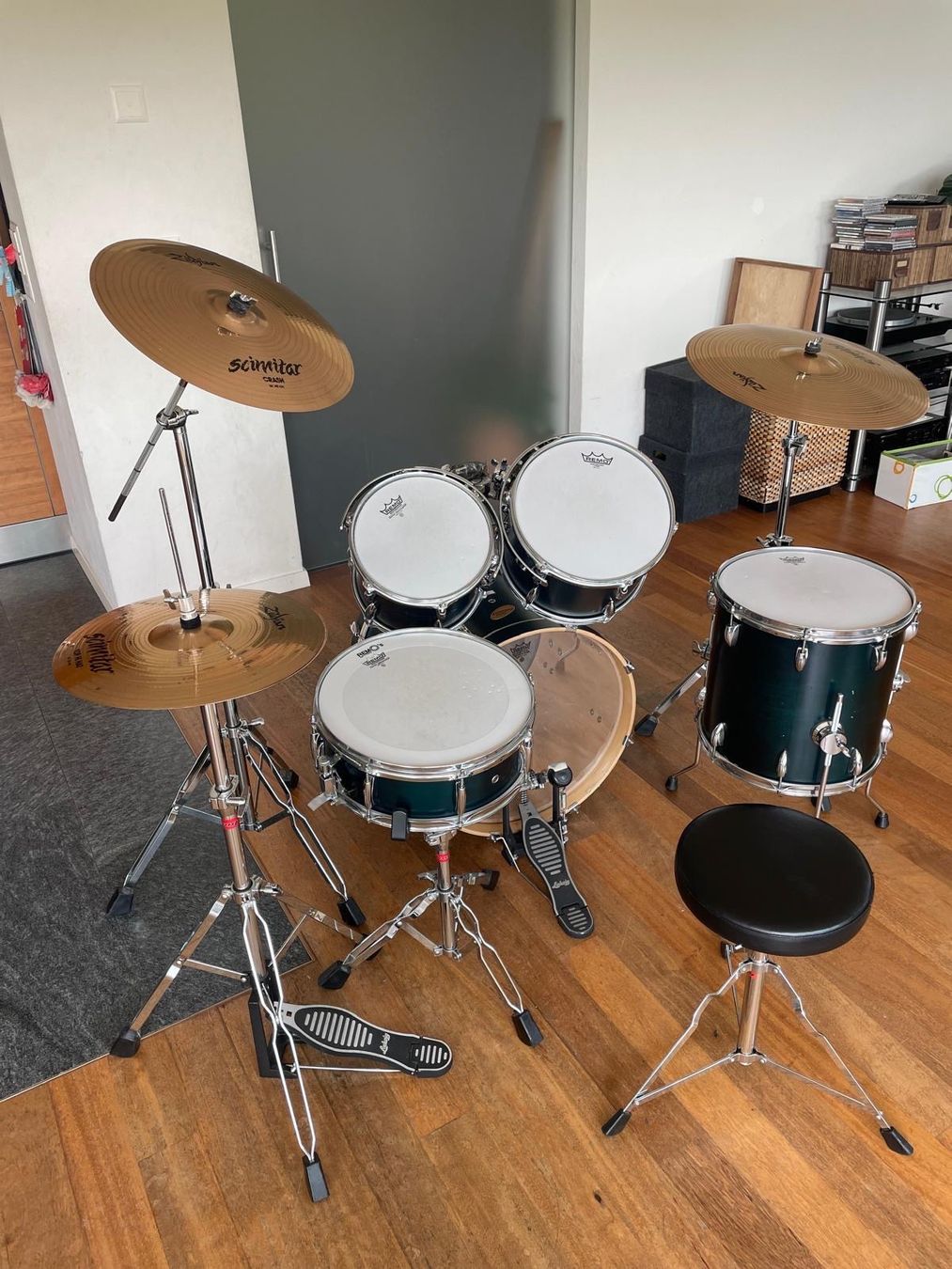 Ludwig Strumenti musicali: Schlagzeug Ludwig Accent Custom - 7-teilig – Usato da Wettingen venduto da haagli68