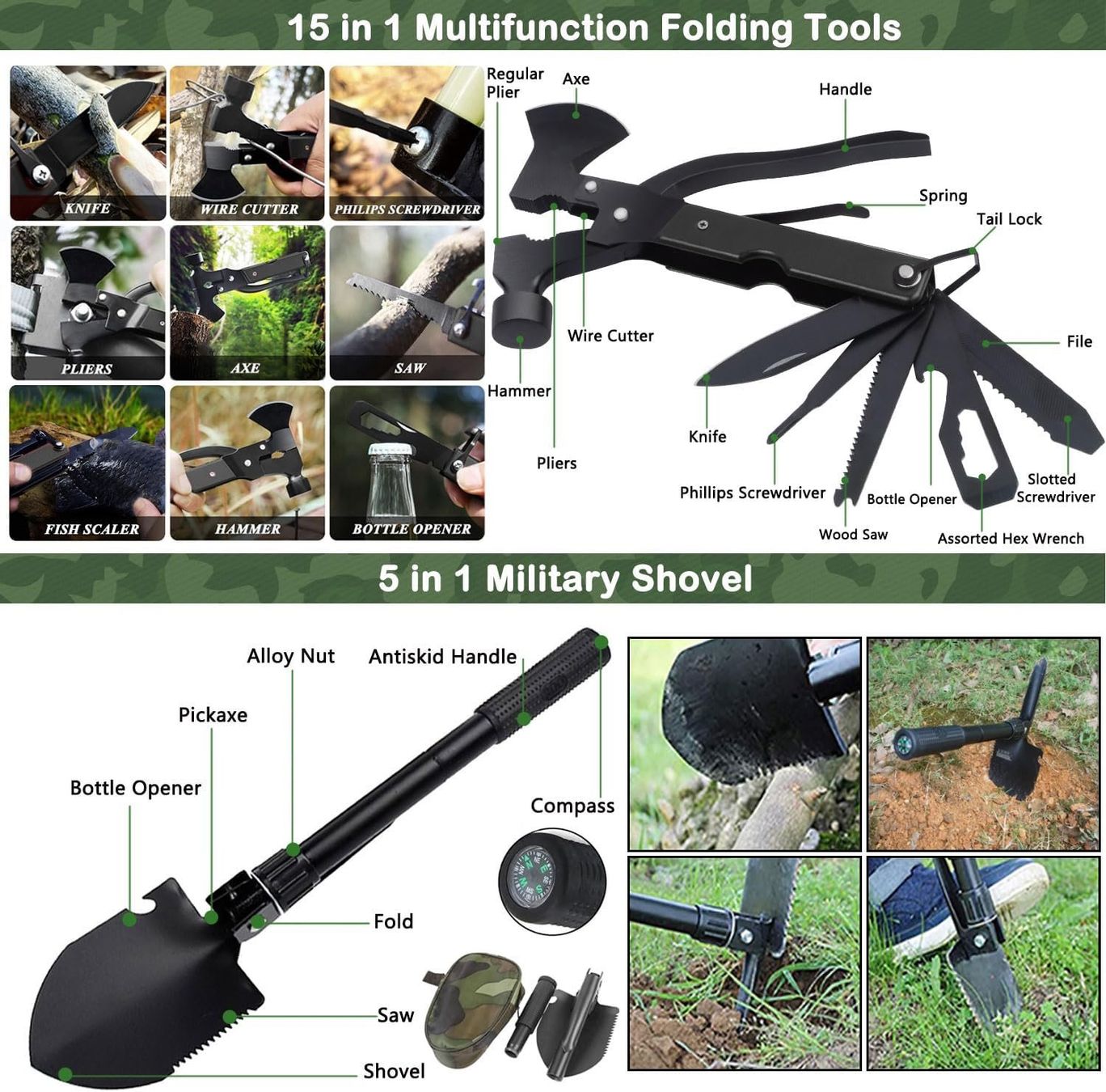 Tous les outils: Survival Kit 22in1 Notfall Wasserfilter Outdoor – Neuf avec emballage d'origine à Schaffhausen par her_zt65 1