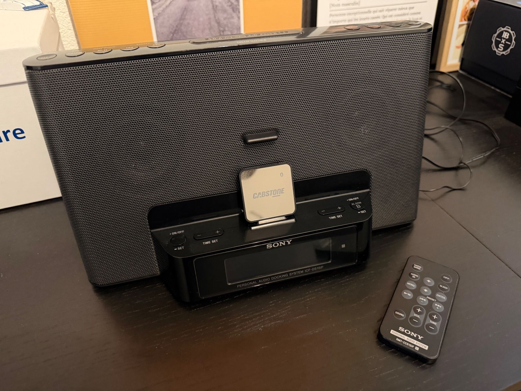Sony Réveils: Réveil Bluetooth Sony ICF-DS15iP – D'occasion à Bottens par sundea 1