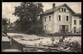 Bex, Inondation, Juillet 1910, L'emplace