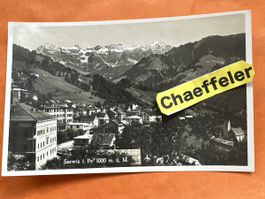 Alte Ansichtskarte Seewis im Prättigau, Graubünden, ca. 1937