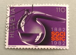Nr.667  mit Stempel Verband der Chemischen Industrie 100 