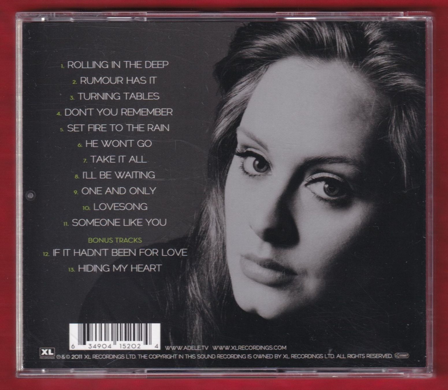 CDs: Adele - 21 (CD) – Gebraucht aus Zürich von Pfluftl2000 1