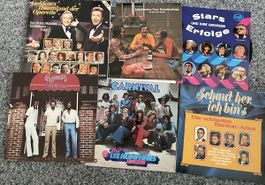 Schallplatten-Sammlung: Schlager, Oldies, Pop - 6 Stk. Top!