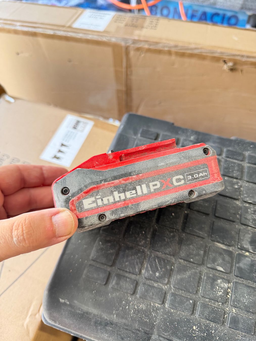 Einhell Akkus: Einhell Power X-Change Akku 18V 3.0Ah gebraucht – Gebraucht aus Zollikofen von Level_911
