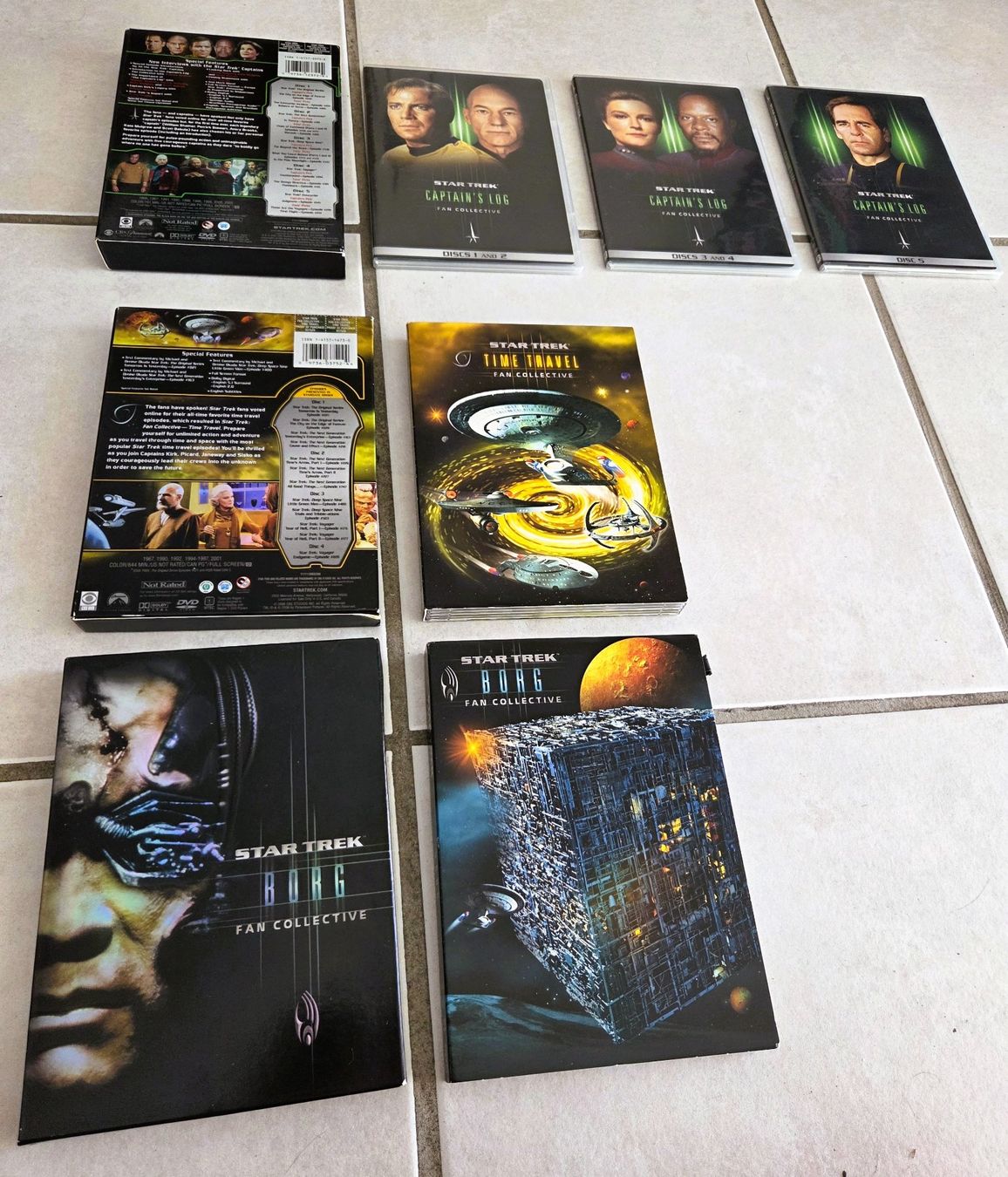 Tutti i DVDs: STAR TREK - DVD - SAMMLUNG – Usato da Brüttisellen venduto da Nighttrain 2