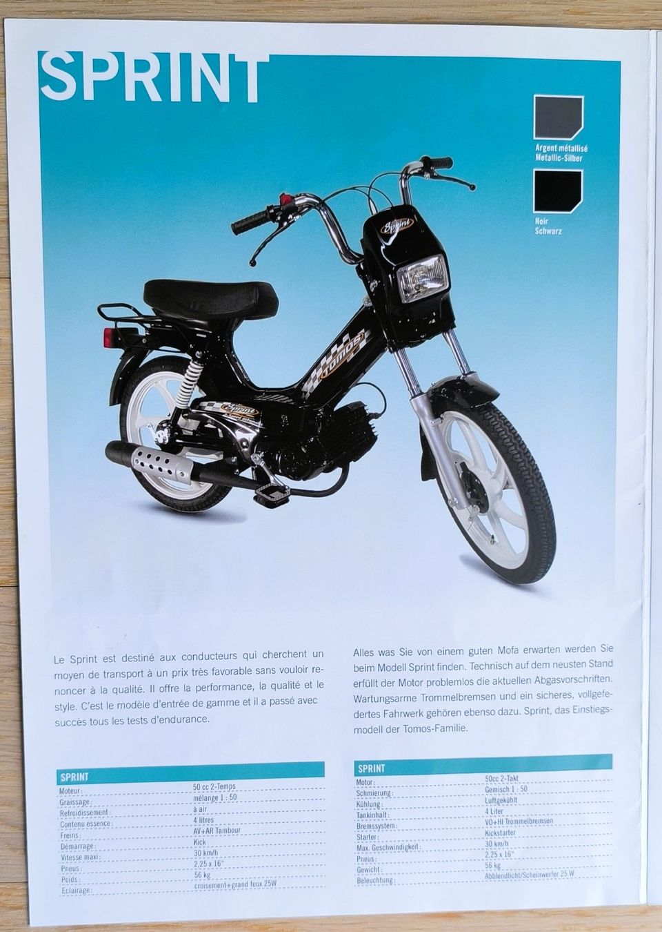 Tomos Mofas: Mofa Tomos Sprint – Gebraucht aus Goldach von Chris1080 3