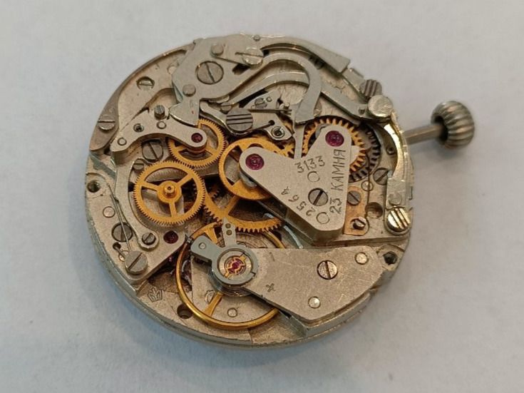 POLJOT-3133 Chronographen Uhrwerk (Gebraucht) in Grenchen für CHF 28 ...