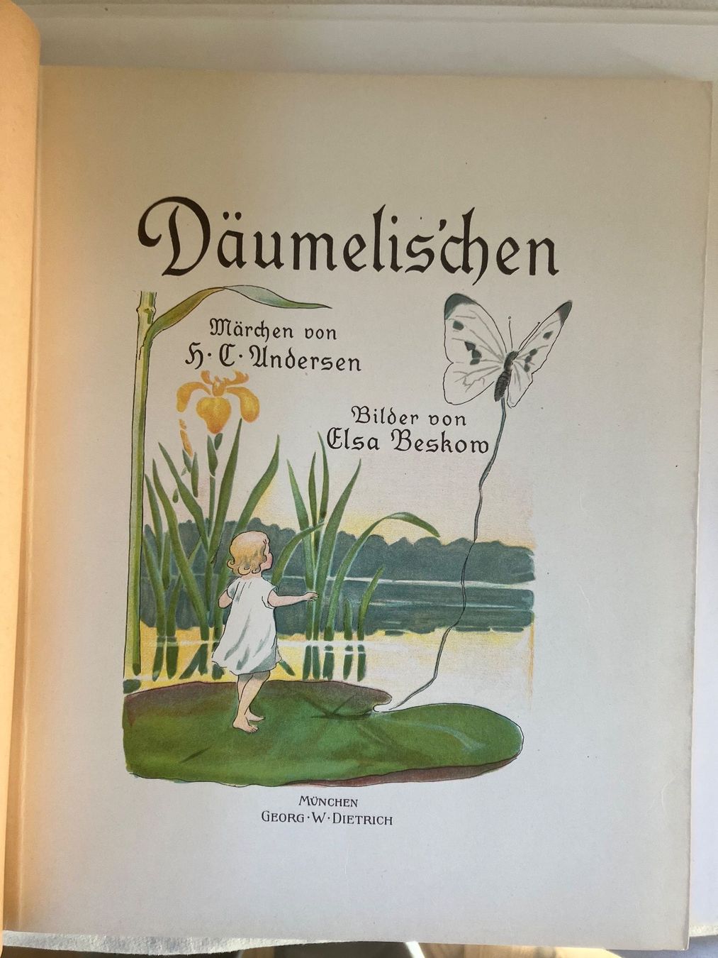 Libri: Däumelis`chen Märchen von Andersen  Bilder von Elsa Beskow – Usato da ZUERICH venduto da Carolus1 1