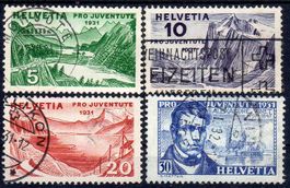 SERIE PRO JUVENTUTE 1931 GESTEMPELT ERHALT SIEHE SCAN - H100