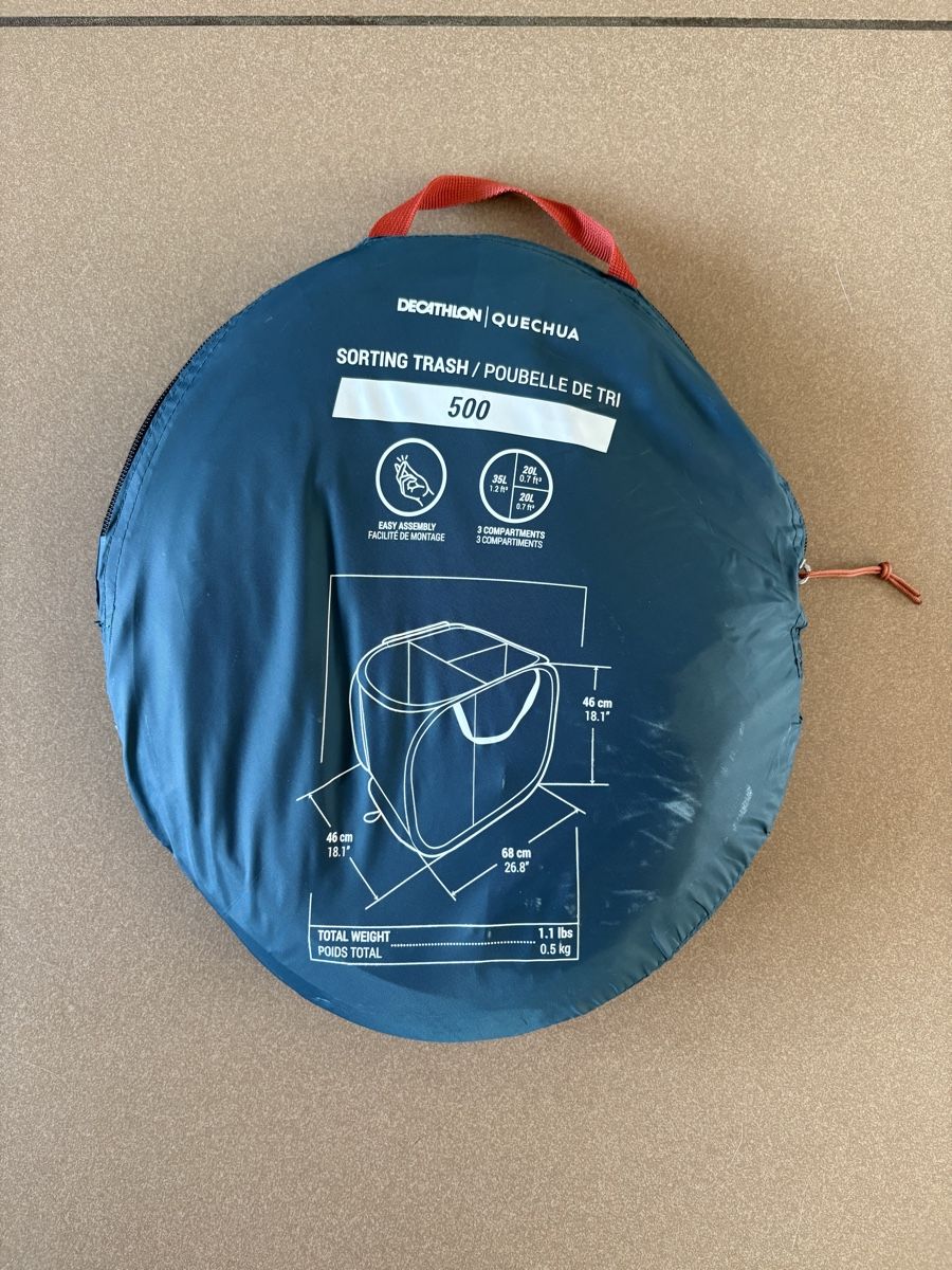 Poubelles: Poubelle de camping Quechua – D'occasion à Rossens FR par Kyuu 5