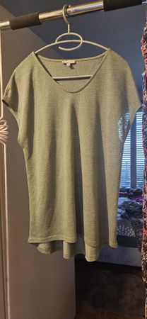Street One Shirt, Grösse 40, Olivgrün, Top Zustand!