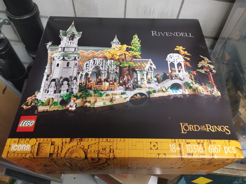 Sammlungsauflösung Lego Herr der Ringe Rivendell 10316 (Neu und ...