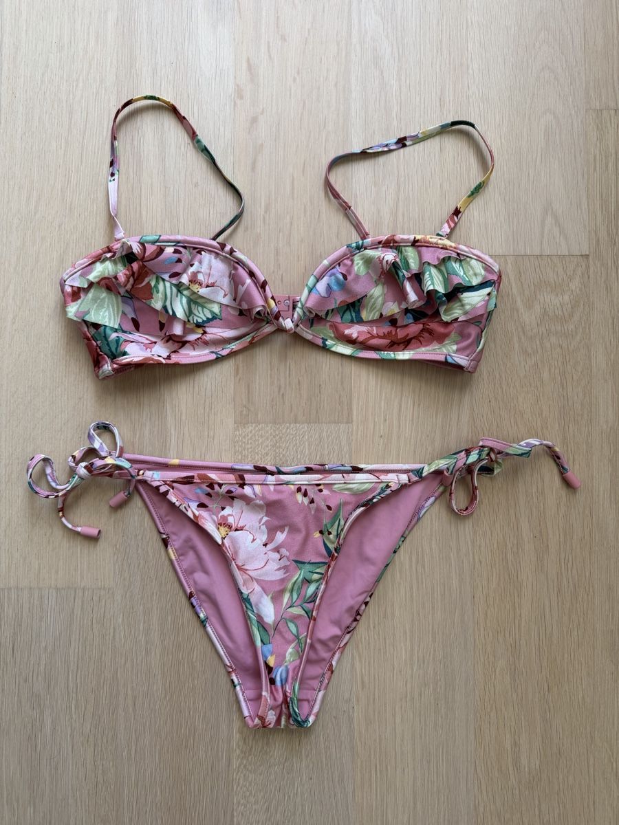Zimmermann Costumi da bagno & Bikini: Zimmermann Bikini Gr. 34/36 Sommer Blumenprint – Usato da Winterthur venduto da marisole4