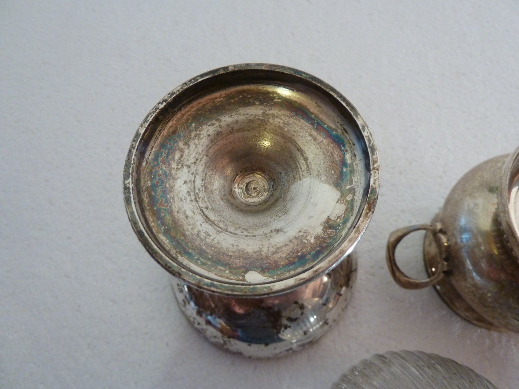 Tutte le decorazioni: Antike Tischdeco versilbert, 3 Teile – Usato da Bure venduto da 1319 5