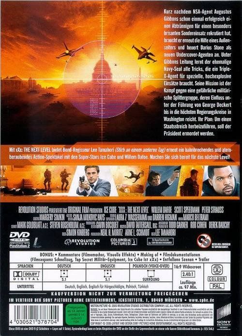 Tutti i DVDs: xXx - The Next Level (Ice Cube) – Nuovo (secondo la descrizione) da Volketswil venduto da Fraese1 1